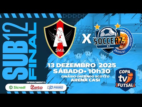 SUB12 | FINAL | Arcanjos X Soccer 7 | 10:30 | Copa TVi 2025