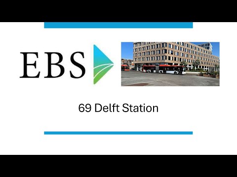 EBS buslijn 69 TU Campus - Delft Station | omleiding | 2025