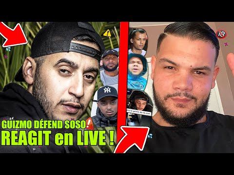 SOSO MANESS AGR*SSÉ? GUIZMO REAGIT en LIVE, BOOBA SOUTIEN STROMAE, DADJU EXCUSE, SADEK ALBUM (EXCLU)