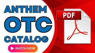 Anthem OTC Catalog 📑 (NEW) and Benefits