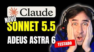 NOVO Claude Sonnet 5.5 Sobe para o Nível Opus 5.5 e Supera Geral seu Irmão mais Novo
