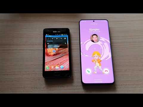 Incoming Call Galaxy S2 Vs Galaxy S21 Ultra - Over The Horizon