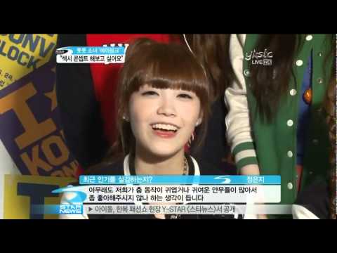 [CLIP] 110819 A Pink Photoshoot Interview @ Y-Star News