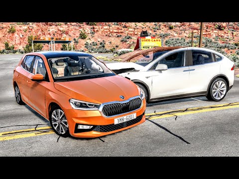 Crossroad Car Crashes 13/08/2022 - BeamNG.Drive