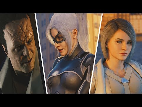 Marvel's Spider-Man PS4: The Heist, Turf Wars, Silver Lining DLC - Full Game Movie [HD/HQ]
