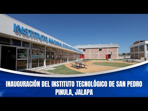 Inauguración del Instituto tecnológico de San Pedro Pinula, Jalapa