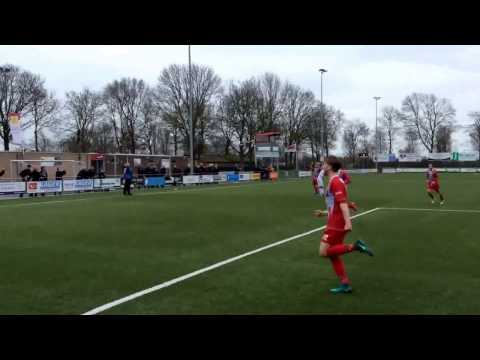 Zouaven komt vlak voor tijd toch op 2-1 tegen ZAP.