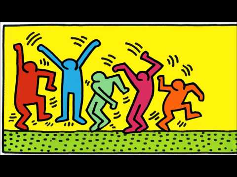 Keith Haring - Dancing Figures Flash Animation
