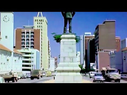 1971 Rhodesia in 60FPS / Zimbabwe in the 70's - British Pathé