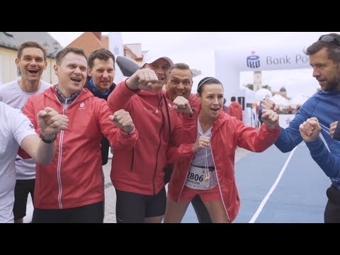 Drużyna PKO Banku Polskiego vs. PZU | 7. PKO Białystok Półmaraton | Biegajmy Razem