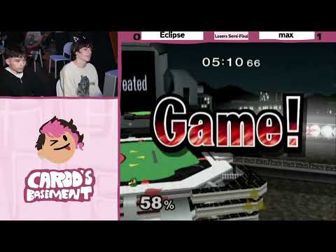 Cardd's Basement 2024 SSBM: max vs. Eclipse Losers Semis