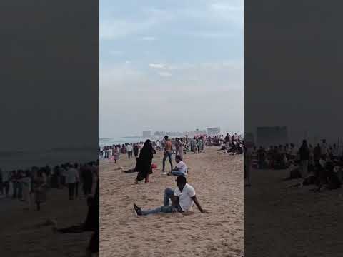 chennai beach# like and subscribe#