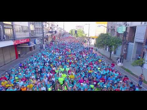 Concentração e largada dos 10 KM Tribuna FM-Unilus