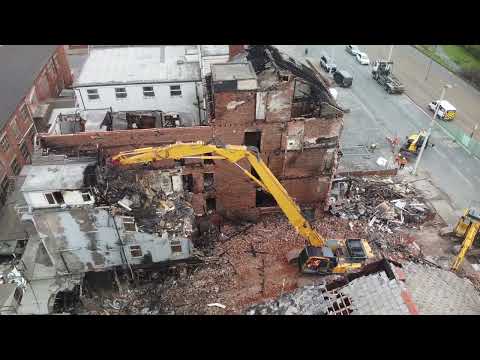 Hacketts Hotel - Demolition day 2