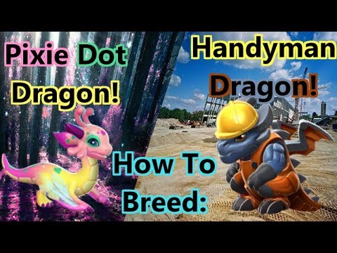 Dragon Mania Legends PC - How To Breed the Handyman and Pixie Dot Dragons!