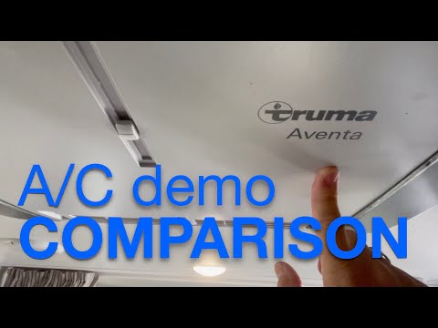 COMPARE to COLEMAN MACH 3 NDQ A/C See n Hear TRUMA A/C in Micro Mini Flex