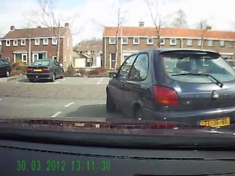 prutser kan niet parkeren