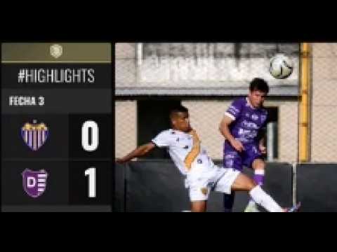 Dock Sud 0-1 VIlla Dalmine. Fecha 3. Primera B Metropolitana