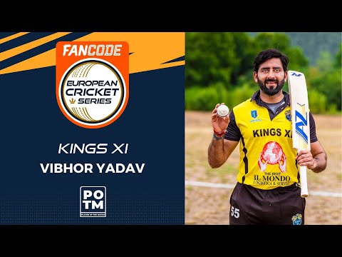 POTM: V.Yadav - CIV vs KIN-XI | Highlights | FanCode ECS Brescia, 2022 Day 1 | ECS22.362