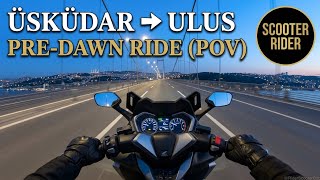 ⁠Early Morning Open Commute: Üsküdar ➔ Ulus Before Sunrise!