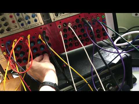 Studio experiments (6-23-19) w/ Buchla & BugBrand DRM1+DRM2