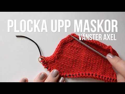 Plocka upp maskor på vänster axel - Så gör du