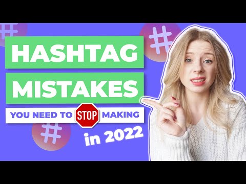Instagram hashtags NOT working? | 8 hashtag MISTAKES you need to avoid | Hashtag strategy 2022