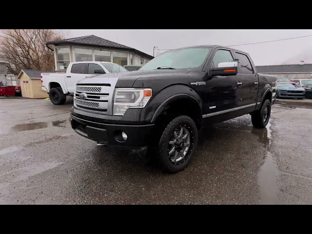 2014 FORD F150 SUPERCREW CAB PICKUP V6, ECOBOOST, 3.5L PLATINUM PICKUP 4D 5 1/2 FT