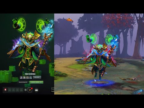 Rubick Arcana With Ultra Rare Cache Set Dota 2 🔥