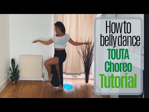 Haifa Wehbe Touta Belly Dance Tutorial | Beginners and Improvers Belly Dance Class with Katie Alyce