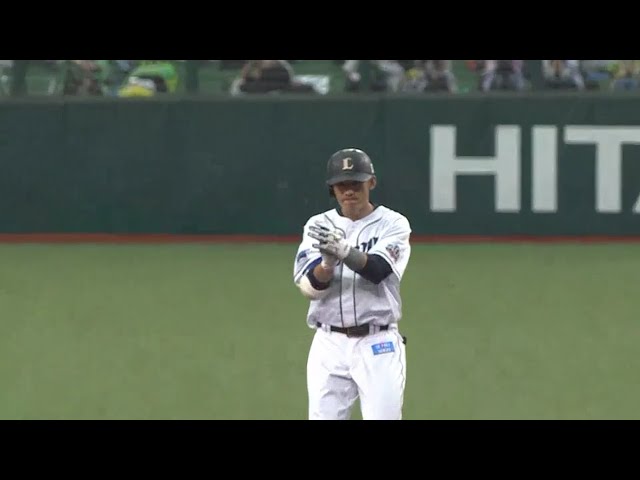 【1回裏】天王山が幕開け!! ライオンズ・栗山がセンターへの2点タイムリーヒット!! 2018/9/15 L-H