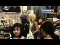 Miley Cyrus And Friends Chill At The Mall