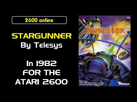 Stargunner for the Atari 2600 by Telesys - 1982