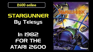 Stargunner for the Atari 2600 by Telesys - 1982