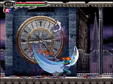 Castlevania - Dawn of Sorrow [Hard] Part 7 - Cursed Clock Tower (NO DAMAGE)