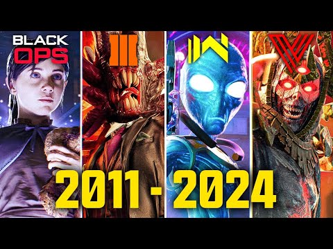 Beating The Easter Egg In EVERY CoD Zombies Game