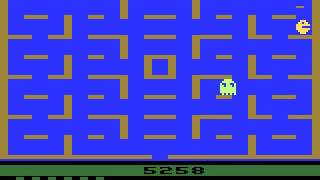 Atari 2600 Game: Pac-Man (1981 Atari)