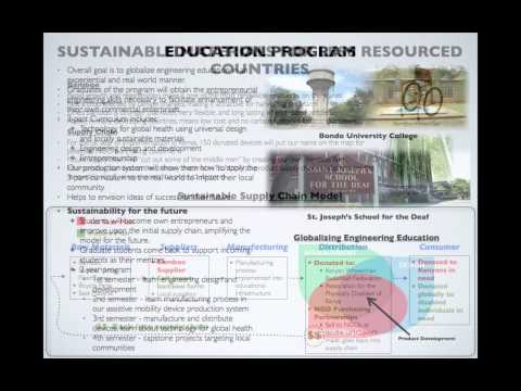 Assistive Mobility Devices for the Disabled in Developing Co