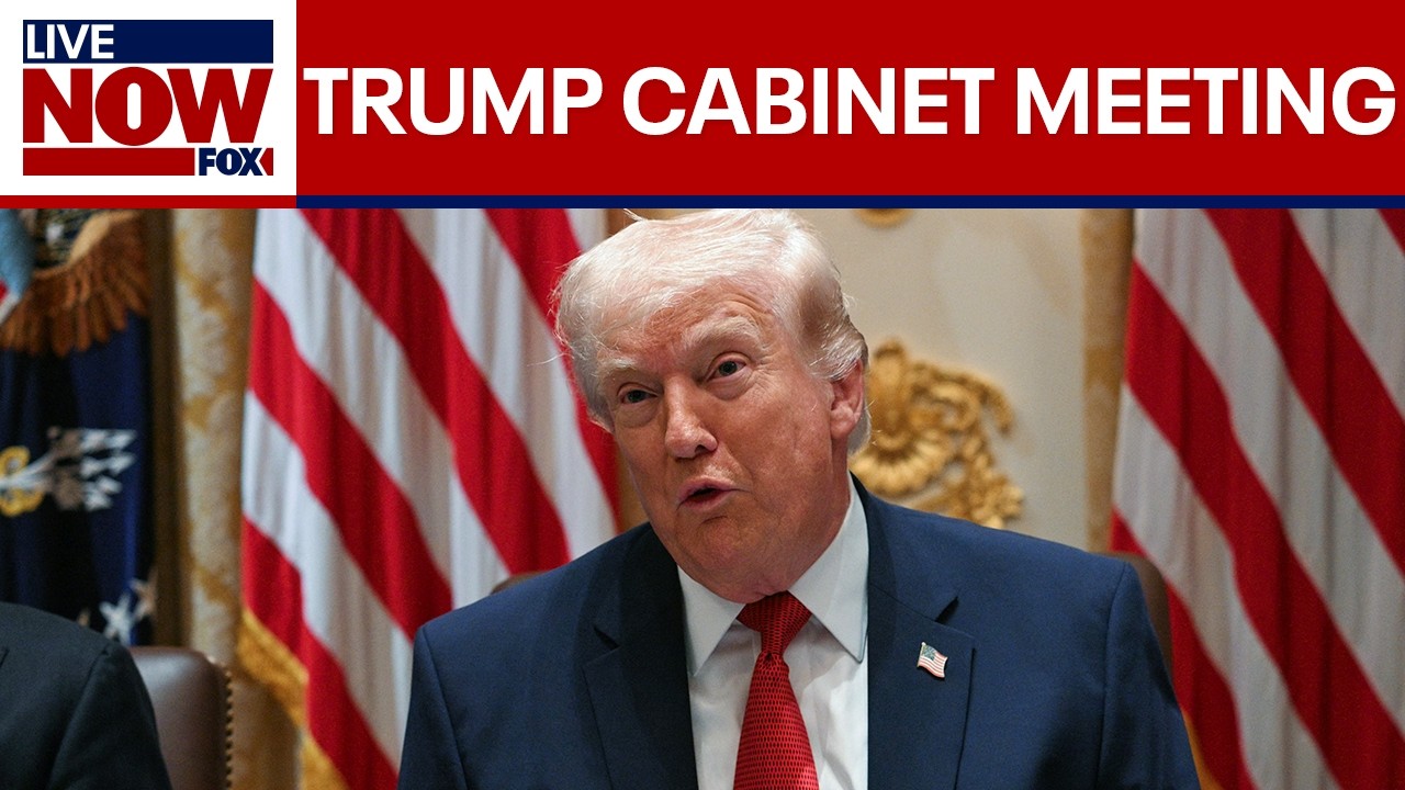 Trump holds Cabinet meeting amid Iran war, DHS shutdown
