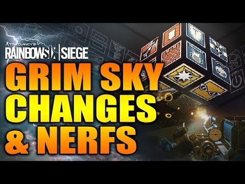 Rainbow Six Siege - In Depth: GRIM SKY CHANGES & NERFS TO OPERATORS