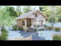 20'x30' (6x9m) Small House with 2 Bedrooms | Simple House