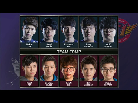 [2015 S5 MSI] Finals - EDG vs SKT - Game 1 - League of Legends - EDward Gaming vs Sk Telecom T1