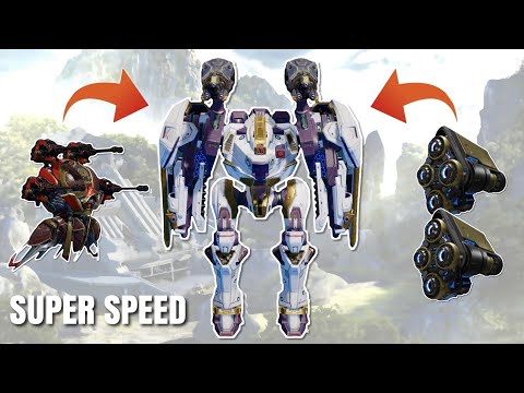 [WR] Illegal Super Speed | Seraph + Nitro Unit & Khepri Link | War Robots 8.2 Gameplay