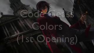 Code Geass - Opening (Colors) Romaji + English Translation Lyrics #15