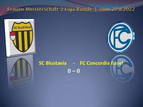 Frauen Meisterschaft 2.Liga SC Blustavia - FC Concordia Basel