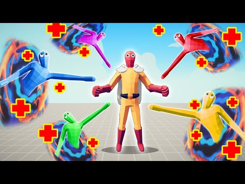EVERY FUSION UNIT vs SAITAMA | TABS - Totally Accurate Battle Simulator