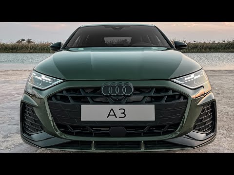 New 2025 AUDI A3 Facelift +SOUND! Interior, Exterior Walkaround Review in 4K