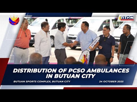 Distribution of PCSO Ambulances in Butuan City
