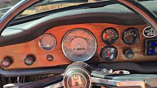 1971 Volkswagen Karmann Ghia Cold Start