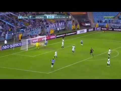 GOL EVERTON | GRÊMIO 3 X 1 PONTE PRETA - CAMPEONATO BRASILEIRO